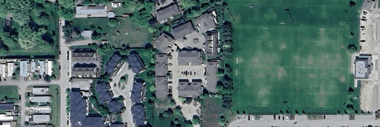 aerial view