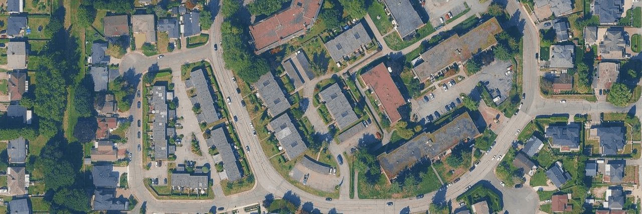 Country Club Estates aerial view