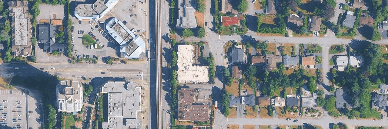 Balmoral Terrace aerial view