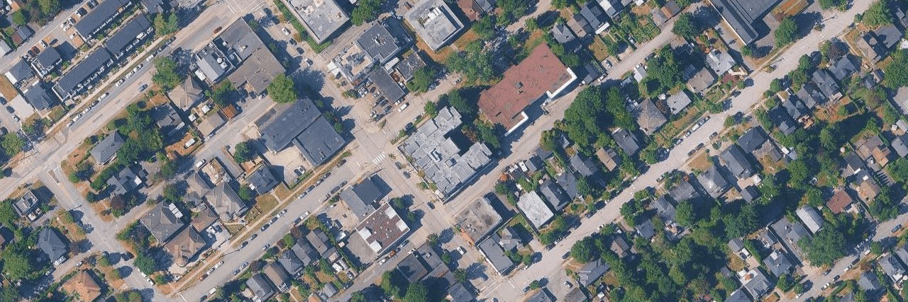 Shift aerial view