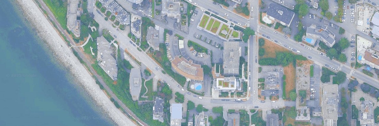 The Cresent aerial view
