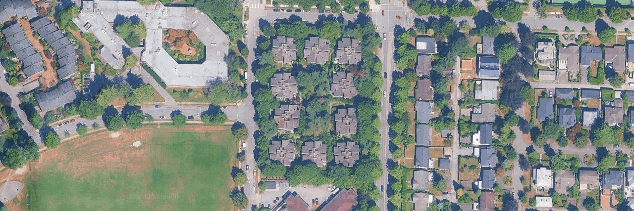 Arbutus West aerial view
