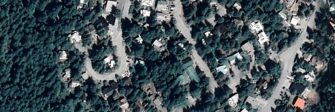 Alpine Meadows aerial view