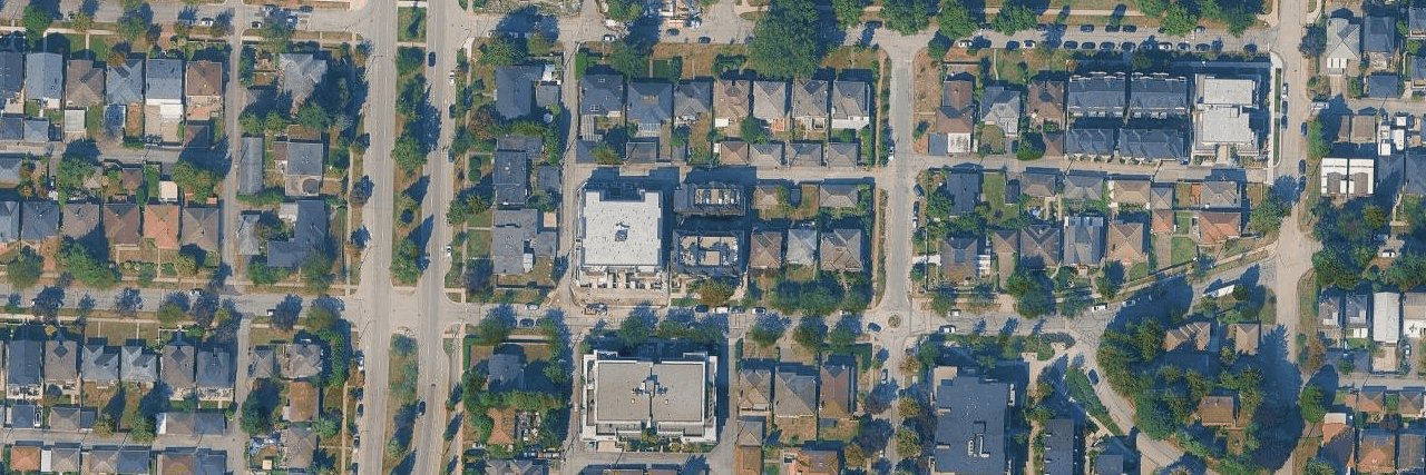 Tudor House By Formwerks aerial view