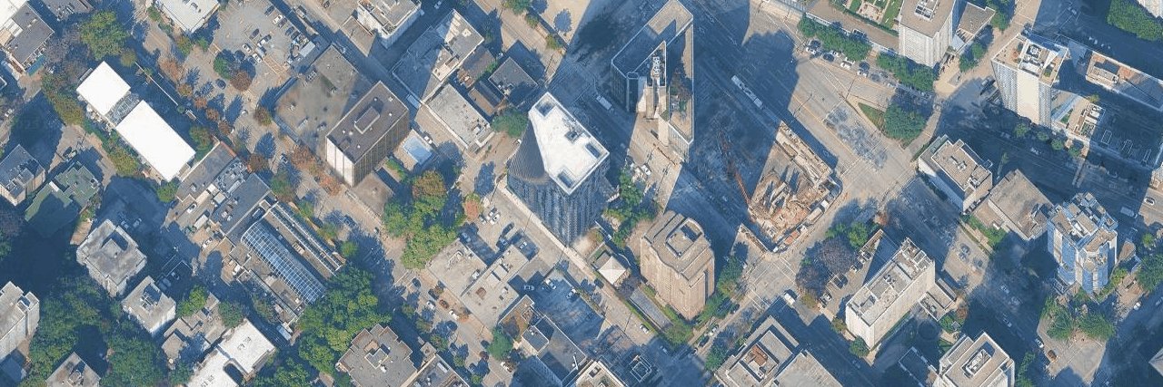 Alberni By Kengo Kuma aerial view