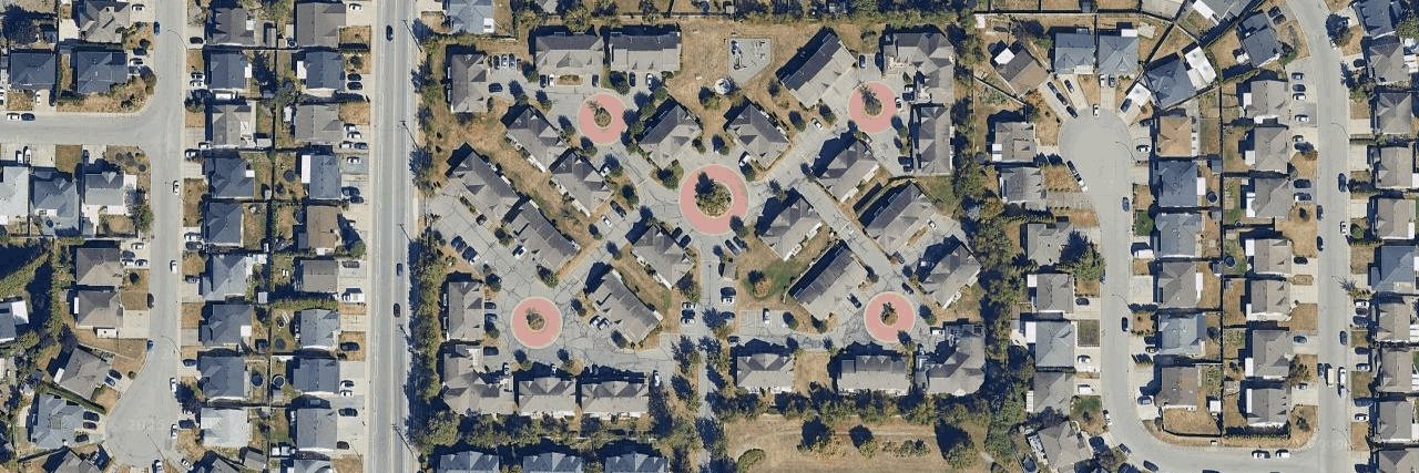 Country Lane Estates aerial view