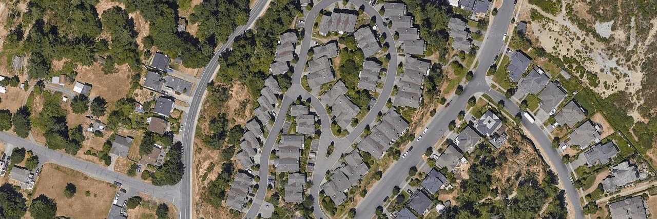 aerial view