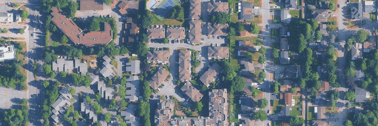 Cantebury Green aerial view