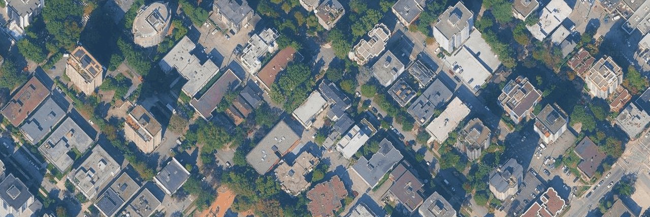 Caroline Court aerial view