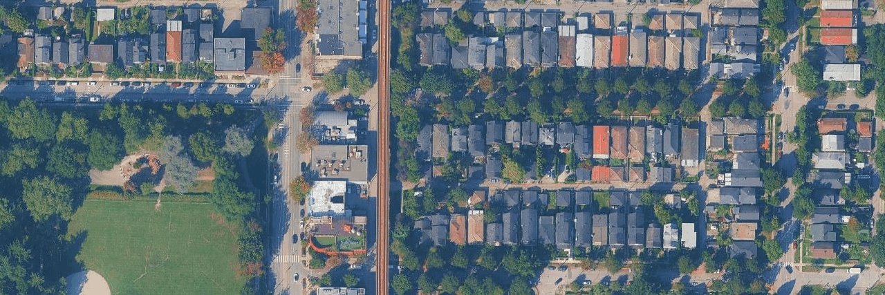 aerial view