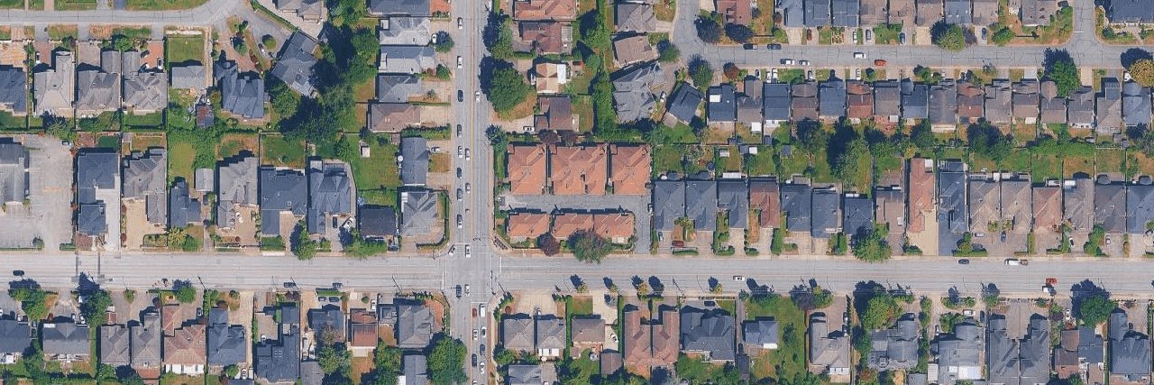 Francis Court aerial view