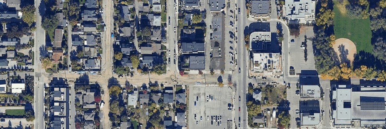 aerial view