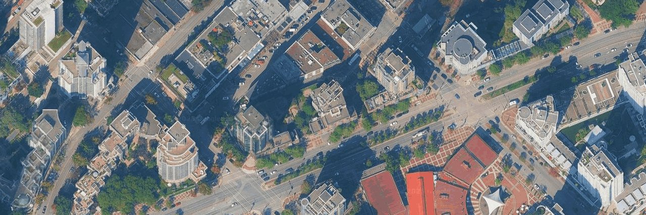 Parkview Parkade aerial view