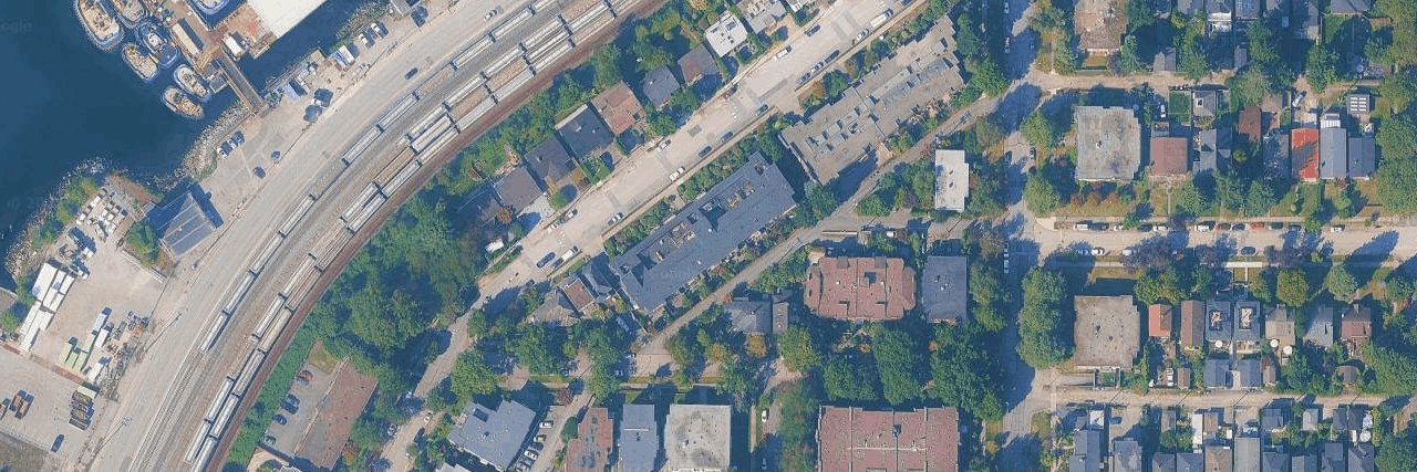 Harbour Shores aerial view