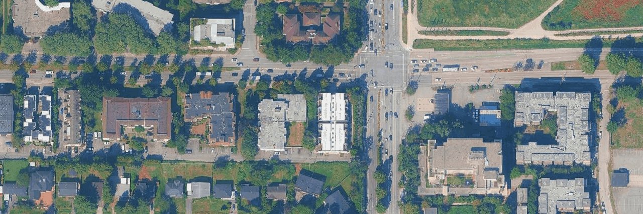 Garden West aerial view