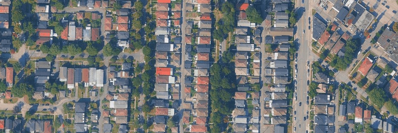 aerial view