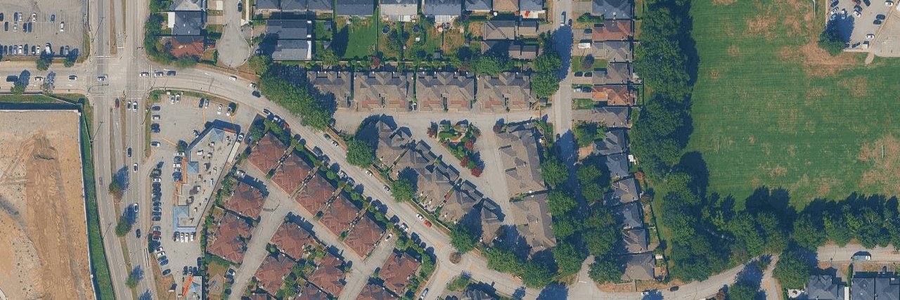 Oxford Gardens aerial view