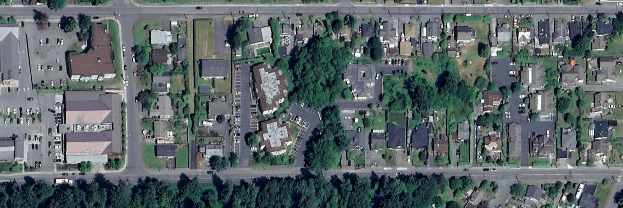 CREEKSIDE aerial view