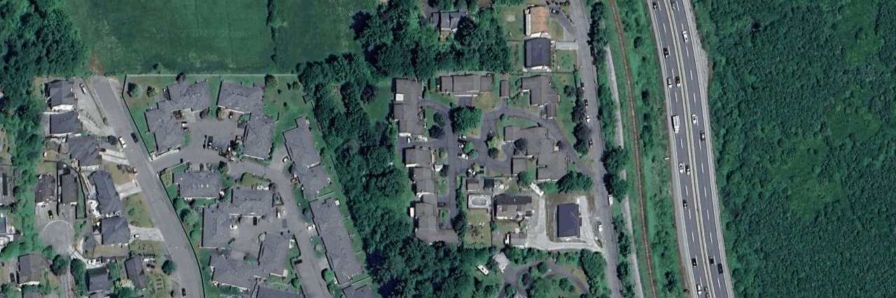 Sherman Grove aerial view