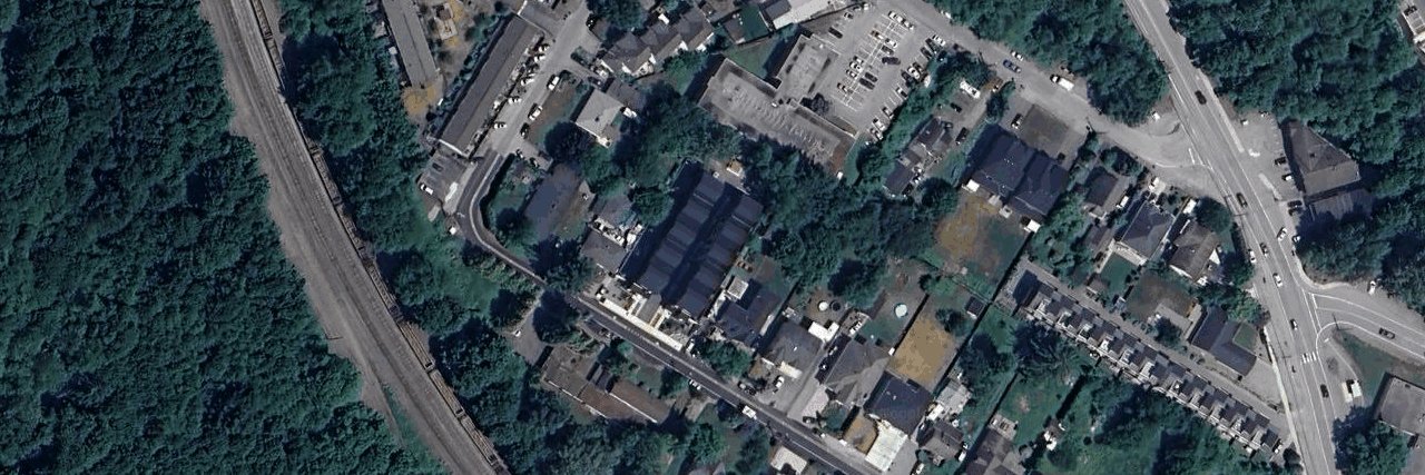 The Roosevelt aerial view
