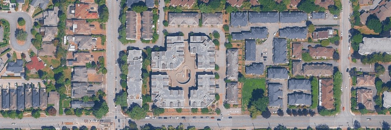 Windsor Gardens aerial view