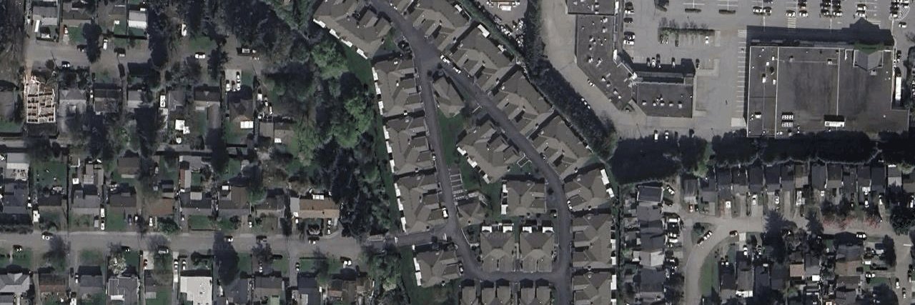 Creekside Villa aerial view