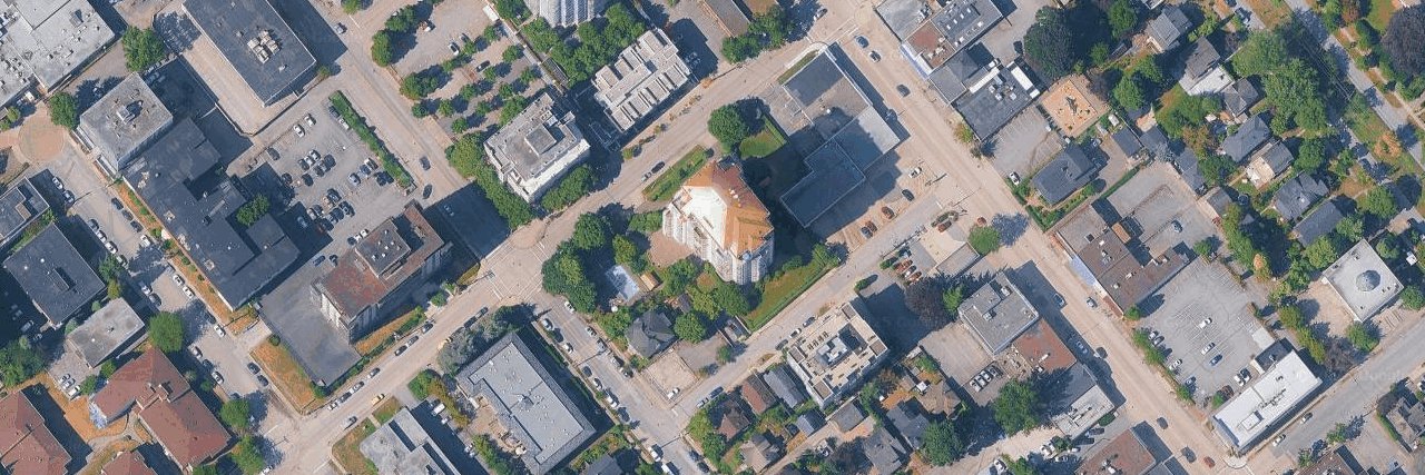 The Fifth Avenue aerial view