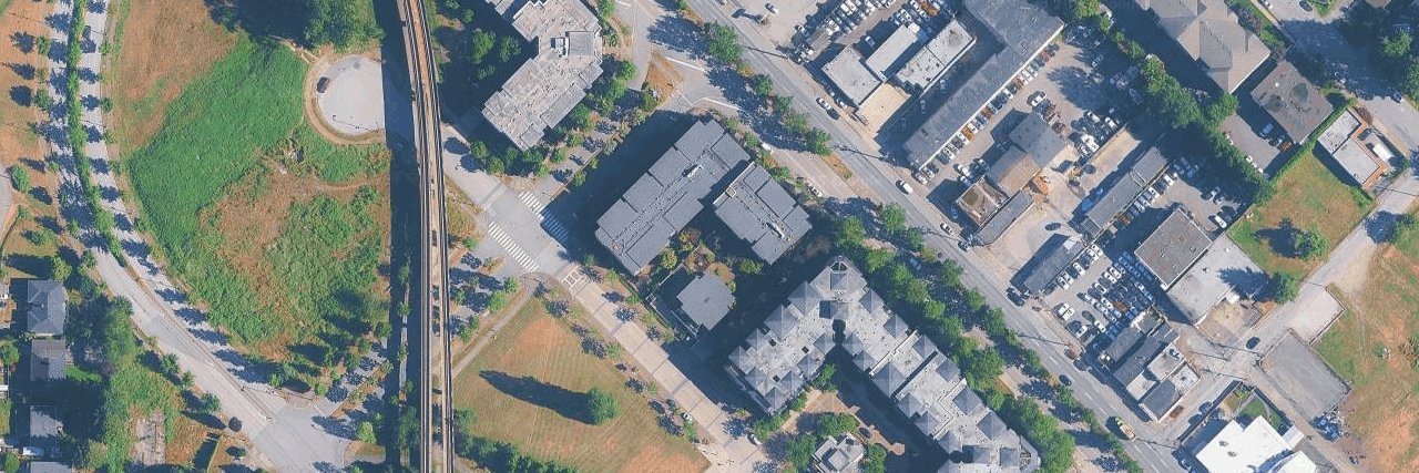 The Brookland aerial view