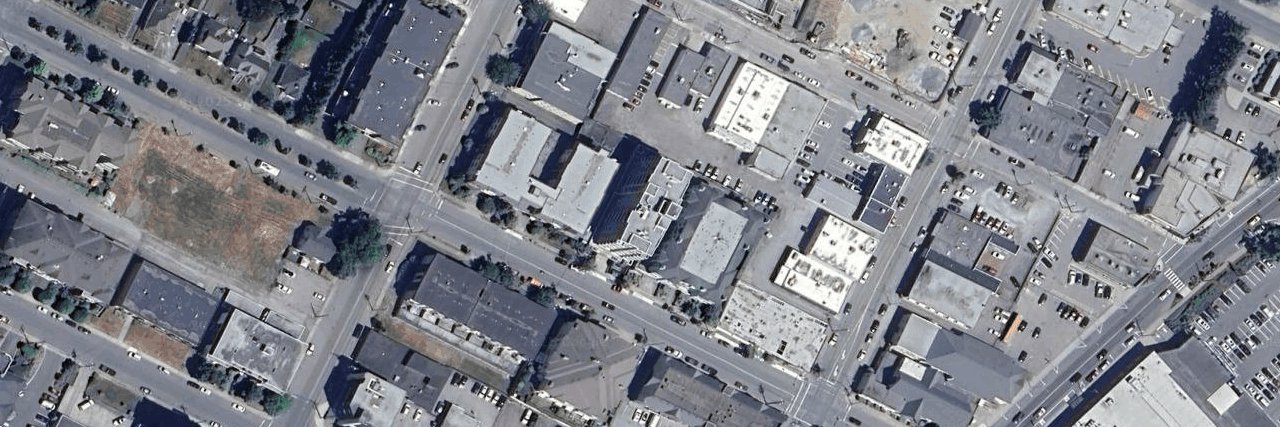 The Spadina Regency aerial view