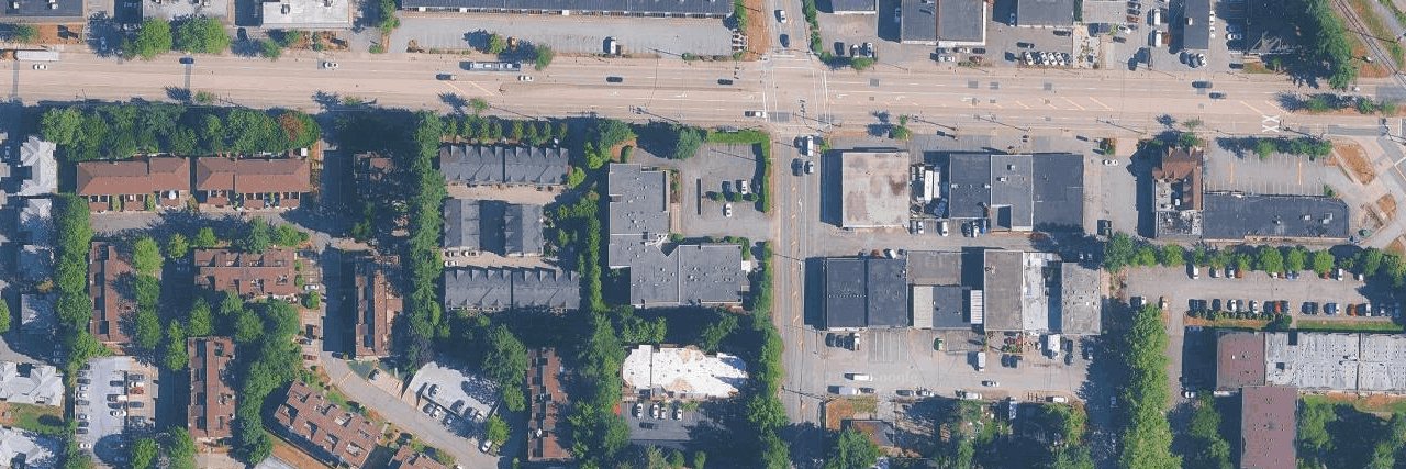 Sherwood Manor aerial view