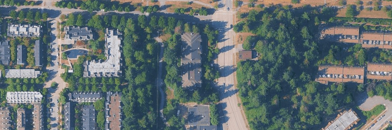 Eighteen Trees aerial view