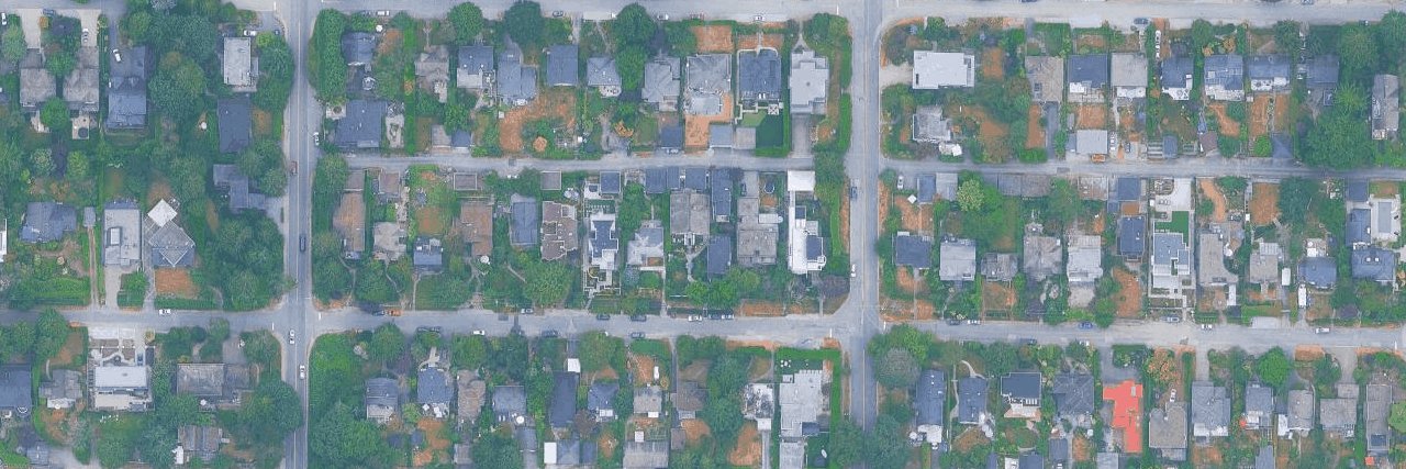 Vinson House aerial view