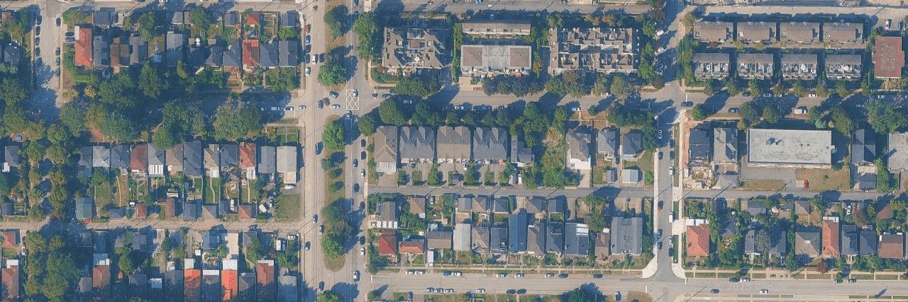 Pender Lane At The Heights aerial view
