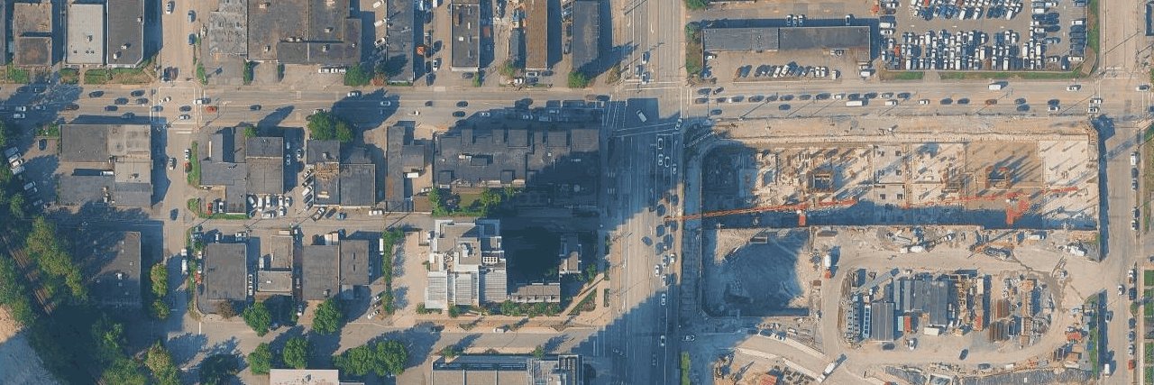 Bordeaux aerial view