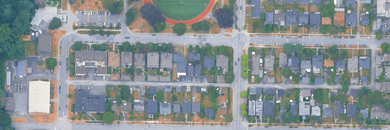 aerial view