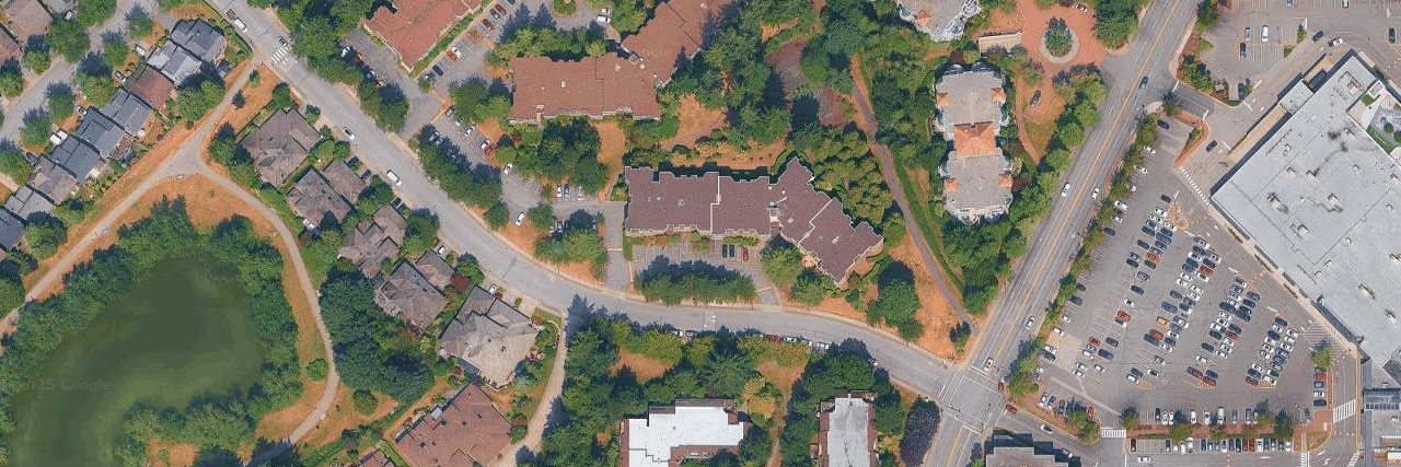 Capstan Way aerial view