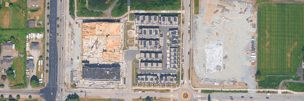 Stratford aerial view