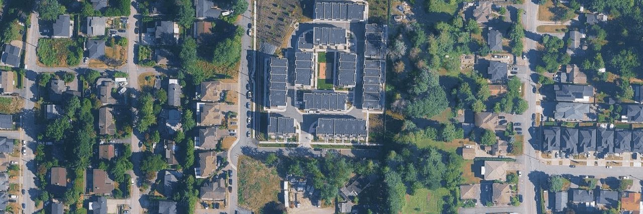 Yale Garden aerial view