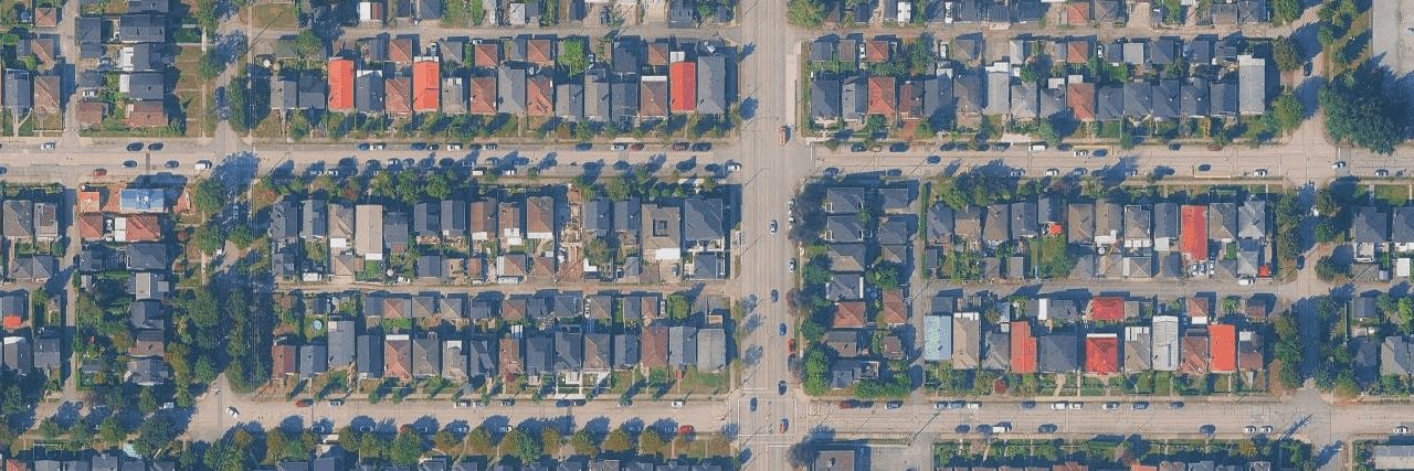 aerial view