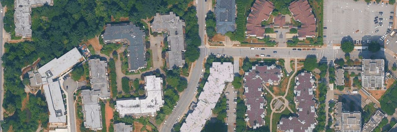 Mcmillan Court aerial view