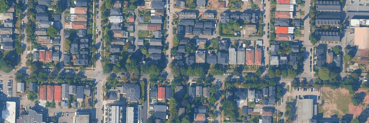 aerial view