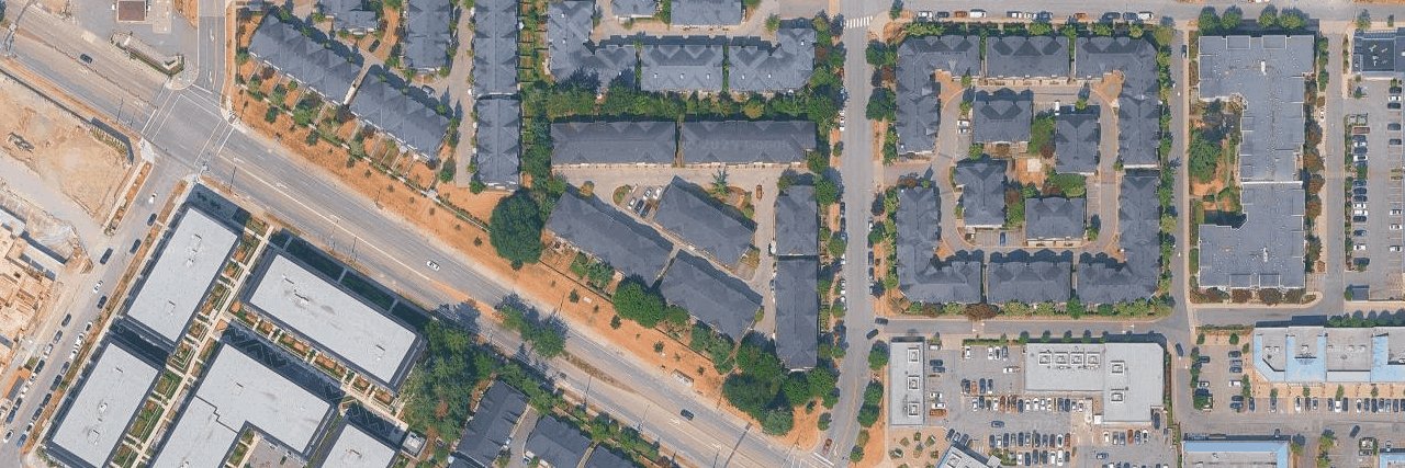 Fleetwood Rose Garden aerial view