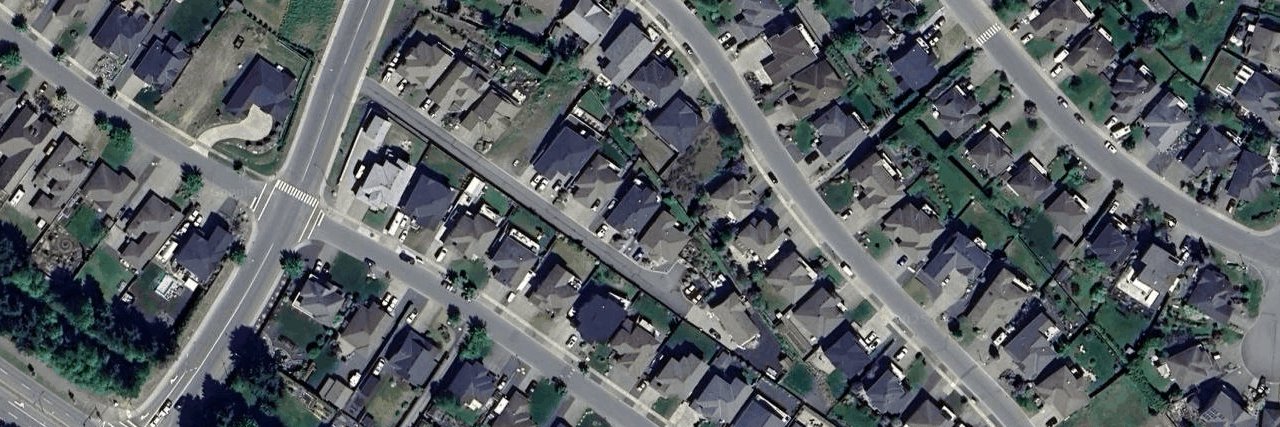 Pacific Heights Lane aerial view