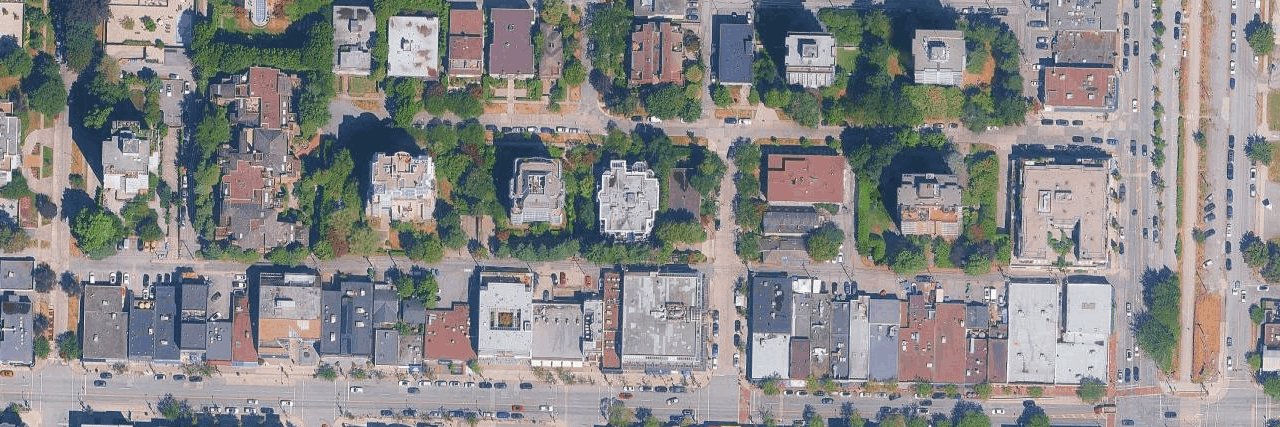 Bentley Park aerial view