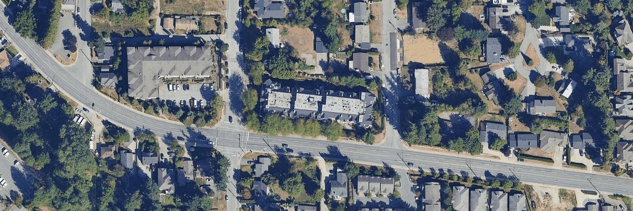 Yale Terrace aerial view