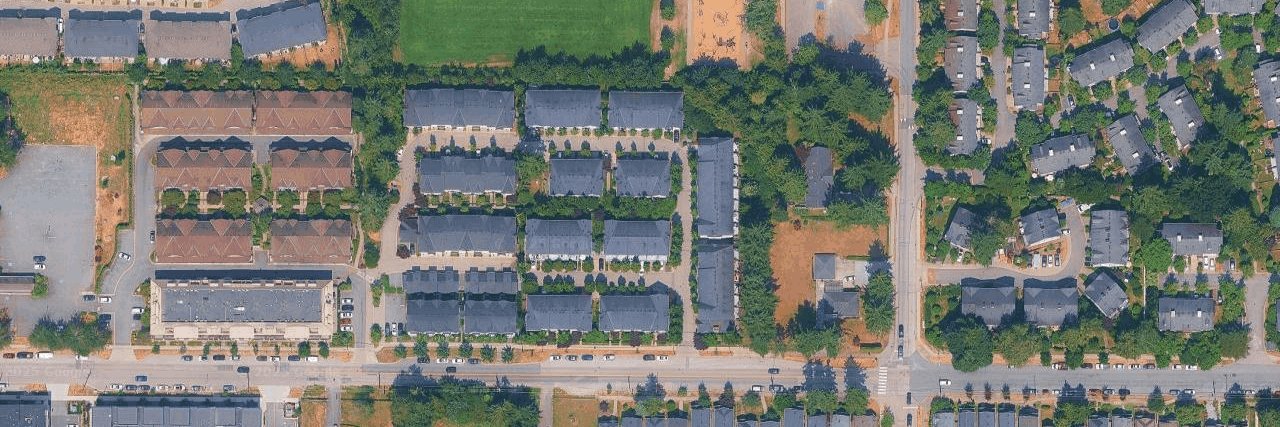 Cambridge Park aerial view