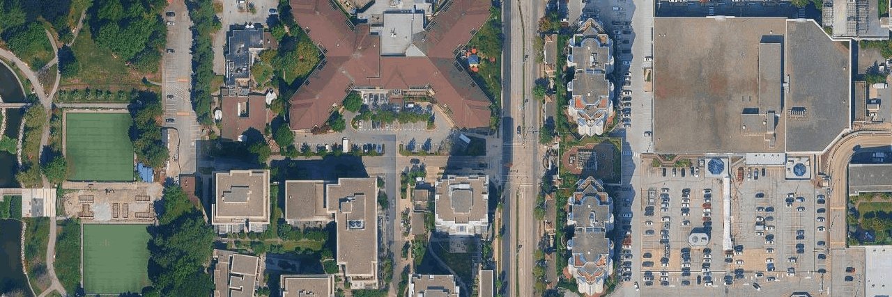Street Of Dreams aerial view