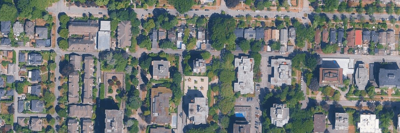 Chelsea Court aerial view