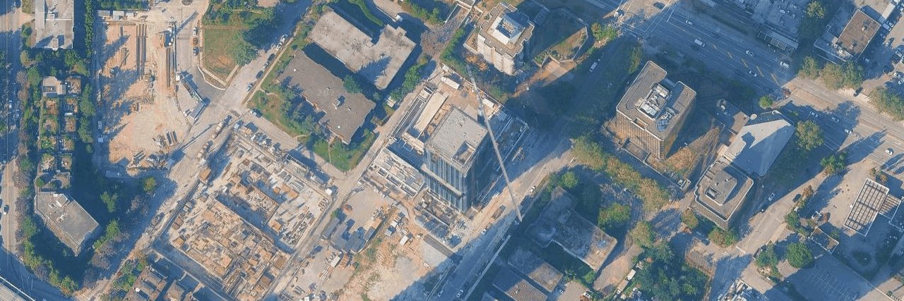 aerial view