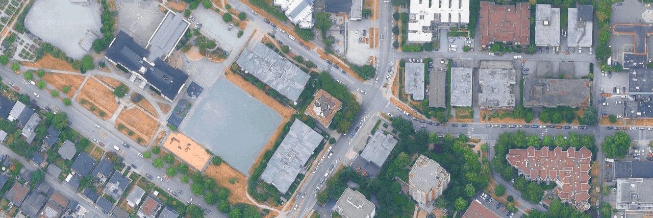 Nine Gables aerial view